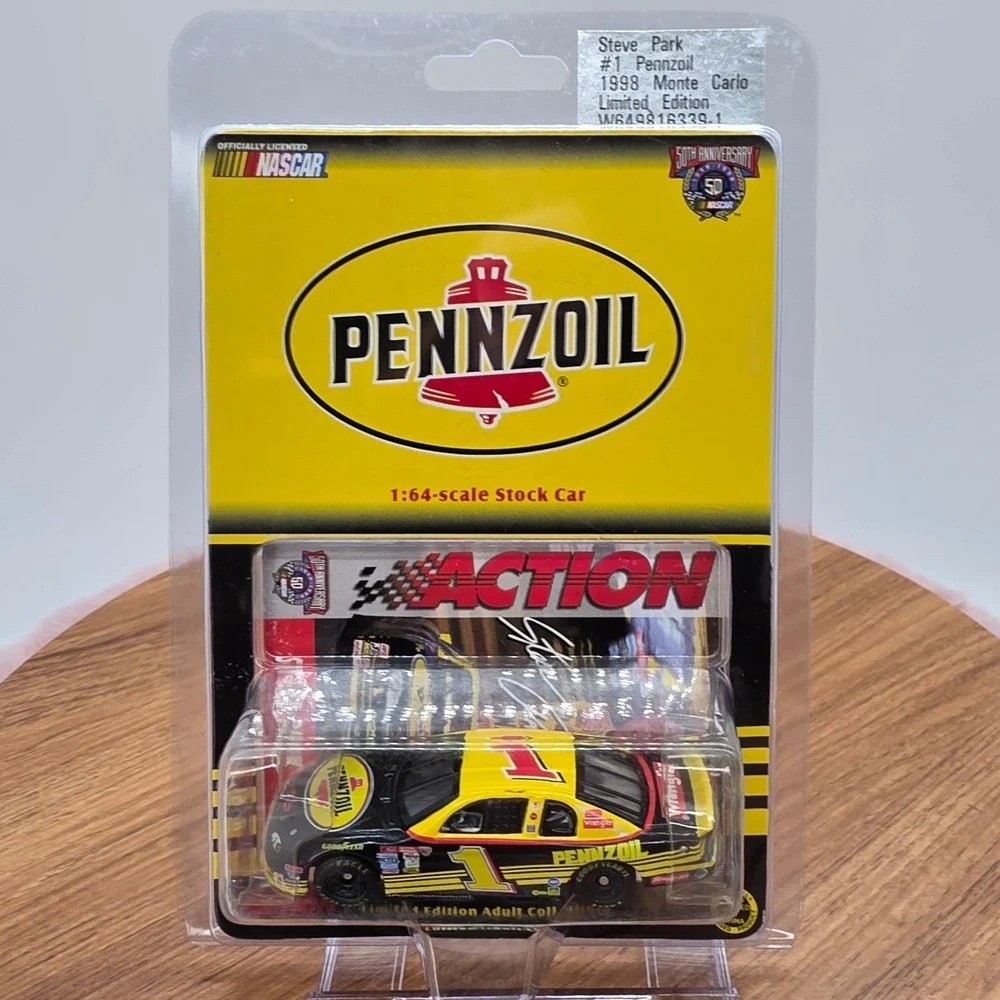 Steve Park 1 Pennzoil 1998 Monte Carlo Limited Edition 1:64 Action NASCAR Diecas